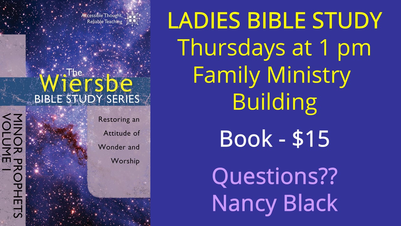 Ladies Bible Study Church on the Hill, Montrose, Colorado